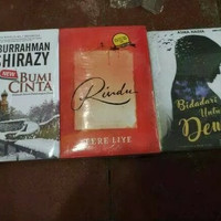 Paket 3 Novel New Bumi Cinta, Rindu, Bidadari Untuk Dewa