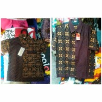 New KEMEJA BATIK COUPLE AYAH DAN ANAK BAJU BATIK PRIA HARGA MURAH SOU