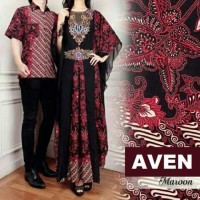 Kemeja TERBARU Couple AVENA Baju Kemeja + Gamis Maxi