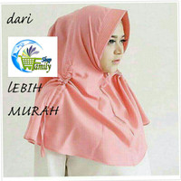 Jual Khimar Simpel Pet Tali Serut Talita Hijab Bergo Jilbab Kerudung Instan Murah