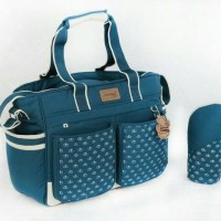 DIALOGUE Tas Baby Besar Perlak Emerald Series (DGT 7403) | Tas Bayi