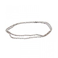 Kalung Lada Tabung Stainless 2,4mm - M8 / Aksesoris Baju / Perhiasan