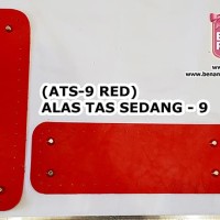 ALAS TAS SEDANG - 09 (RED) - 27.5CM X 9.5CM - AKSESORIS RAJUT