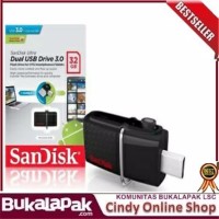 PROMO Sandisk flashdisk 130mbs ultra dual drive usb 30 32gb usb otg L