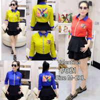 Baju wanita terbaru Hem valentino import m-2xl premium quality