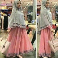 Gamis MURAH syafina gamis maxi syari baju muslim remaja wanita bagus