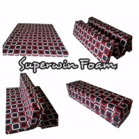 Kasur Lipat Inoac busa super no 1 180x200x10 anti kempes garansi 10t