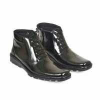sepatu pantofel pria sepatu boot formal pria sepatu kulit pdh polisi