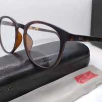 Frame Kacamata Rayban 1002 tortoise doff lensa bening minus
