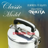 Ernikita Rantang Makanan/Catering Stainless 4 Susun