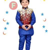 Promo FK 38F Baju Koko Kostum Anak Kecil India Pakistan Lebaran Impor