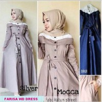 Melinda Store New farisa dress GAMIS SYARI/ TANAH ABANG/ GROSIR M