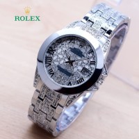 Jam Tangan Wanita / Rolex SJG190 + Free Batrai Cadangan - GAMBAR