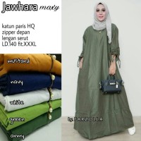 Jawhara maxy baju gamis longdres terusan panjang by farzola