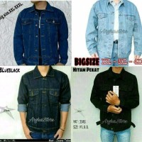 JUAL Jaket jeans pria levis big zise ukuran jumbo