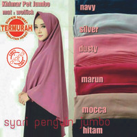 Jilbab hijab syari bahan wolfis