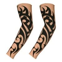 Terbaru manset tato tattoo tribal sarung tangan lengan motor bahan
