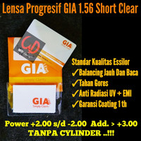 Lensa Progresif GIA ESSILOR 1.56 | Lensa Progresif GIA