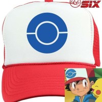 Jual Topi Pokemon Go : Ash Ketchum 2 Murah