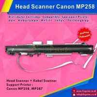 Head Scanner Unit Printer Canon Mp258 / Mp287 + Kabel Scanner