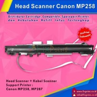 Head Scanner Unit Printer Canon Mp258 / Mp287 + Kabel Scanner