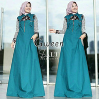BAJU WANITA SALT EXECUTIVE DRESS Gween long dress TERBARU