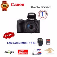 Termurah Kamera Canon Powershot SX430 IS Digital Camera Free Memory 1