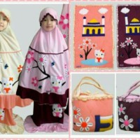 Termurah Mukena Anak Hello Kitty Sakura XS 1 2 tahun