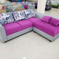 Sofa L Minimalis Busa Rebounded Sofa Tamu Kursi Furniture Murah Laris