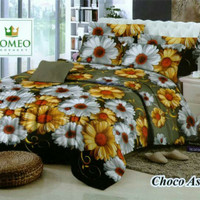 Bed Cover Romeo motif Choco Aster