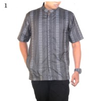 Jual Baju Koko Batik Luqman Motif 10 - Baju Muslim Pria Murah