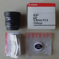 Lensa Langka 15 mm f2.8 Fisheye Canon EF 15mm f/2.8 Murah Bukan 8-15mm