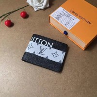 Dompet kulit pria cowok lv louis vuitton monogram wallet kw mirror 1:1