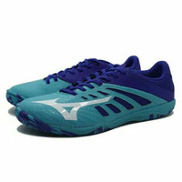 Sepatu Futsal Mizuno Basara 103 Sala (Peacock Blue/White/Surf The Web)