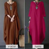 Banting Harga Maxi Lufina/Maxi Dress/Dress Muslim/Baju Wanita