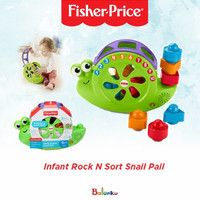 Fisher Price Rock N Sort Snail Pail - Mainan Anak