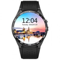 KINGWEAR KW88 3G Android 5.1 Smartwatch Phone Black-Black