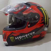 Helm KYT Vendetta 2 Repaint Diablo Shark Size L