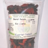 Campuran Buah Kering Cranberry, Raisin, Goji Berry, & Blue Berry 250 g