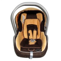 Pliko PK02 Yellow & Brown / Car Seat Carrier /Dudukan Kursi Mobil Bayi