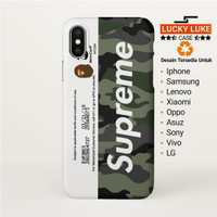 Bape Supreme case iPhone x 6s 7 8 Oppo f3 a37 f7 f1 a83 vivo v9 v5 y31