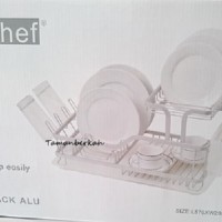 Rak Piring stainless/rak piring minimalis- informa silver
