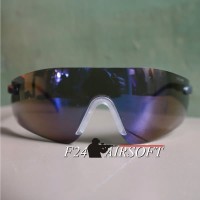 KACAMATA SAFETY GLASS KRISBOW BLUE, untuk main Airsoft Gun dan