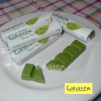 Jual Cokotten Cokelat Teh Hijau Matcha Bar Green Tea Batangan 35gr. Murah