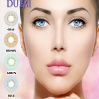Brown softlens/soflen/softlen new more dubai warna coklat