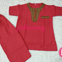 Baju Koko Turki Anak Size L Kualitas Bagus
