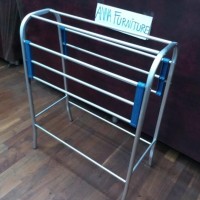 jemuran handuk Union rak handuk Alumunium