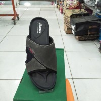 Termurah Sandal kulit Merk Bata warna hitam