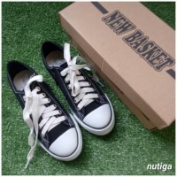 cantik dan imut Sepatu Sekolah New Basket Original Tali Resleting SMP