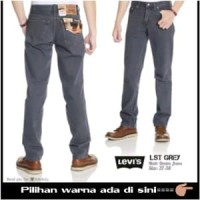 celana jeans levis 505. reguler/standar/besic warna abu Berkualitas
